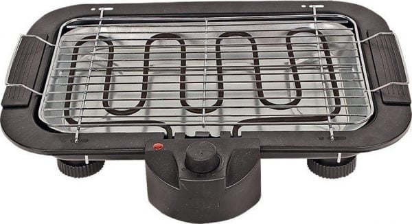 Lafet  TH-06 Black Ηλεκτρική Ψησταριά Σχάρας 2000W με Ρυθμιζόμενο Θερμοστάτη - Image 3