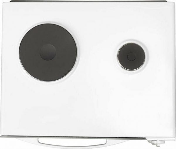 Davoline Star 3506 Ηλεκτρικό Φουρνάκι 38lt με 2 Εστίες Λευκό - Image 3