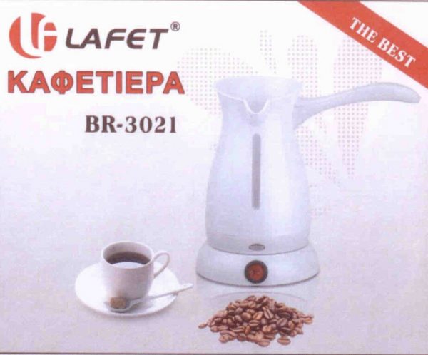 Lafet BR 3021 Ηλεκτρικό Μπρίκι 250ml White - Image 2