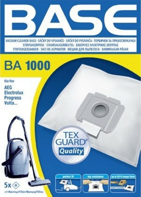 BASE BA1000 Σακούλες Σκούπας 5τμχ