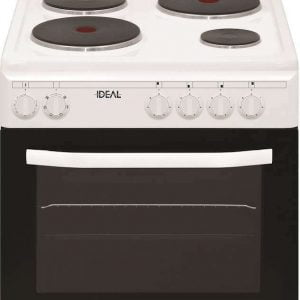 Ideal IDCS 6060 ENW Κουζίνα 60lt με Εμαγιέ Εστίες Π59.8εκ.